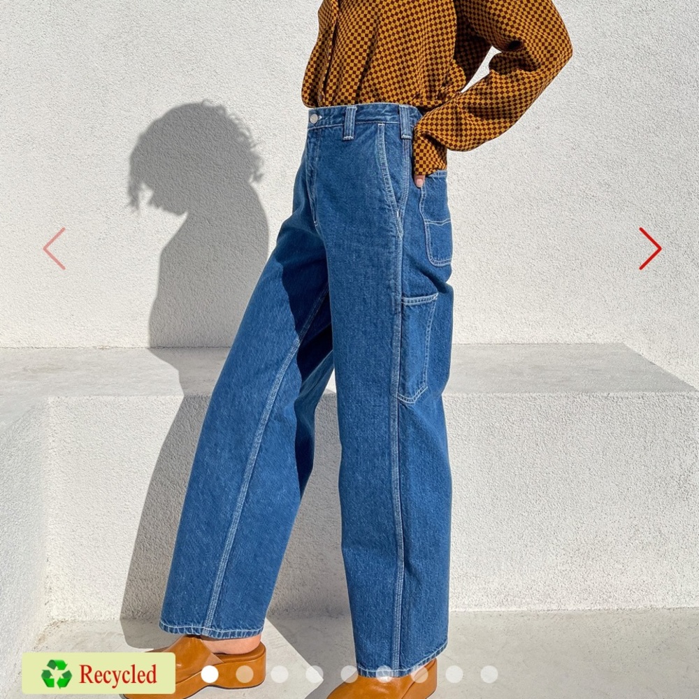 NWT Lisa Says Gah Dylan Workwear Jean (Stonewash)